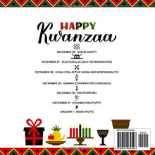Load image into Gallery viewer, kwanzaa books for kids: About Traditions and Principles of Kwanzaa Holiday to Learn and Celebrate for Kids BKS