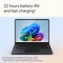 Load image into Gallery viewer, Microsoft Surface Laptop (2024), Windows 11 Copilot+ PC, 13.8" Touchscreen Display, Snapdragon X Elite (12 core), 32GB RAM, 1TB SSD Storage, Black BTS