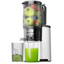 Load image into Gallery viewer, Cold Press Juicer, 400w Slow Juicer Machines with 5.4" Wide Feed Chute, Masticating Juicer with High Juice Yield for Whole Vegetables & Fruits JUC