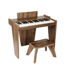 Load image into Gallery viewer, ZIPPY Kids Piano Keyboard, 37 Keys Digital Piano for Kids, Music Educational Instrument Toy, Wood Piano for 3+ Girls and Boys, Walnut Basic BTS