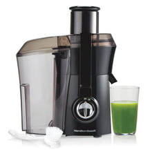 Load image into Gallery viewer, Hamilton Beach Juicer Machine, Big Mouth Large 3” Feed Chute for Whole Fruits and Vegetables, Easy to Clean, Centrifugal Extractor, BPA Free, 800W Motor, Black JUC