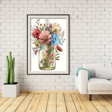 Load image into Gallery viewer, BOHADIY Diamond Art Kits for Adults - Daisy Diamond Painting for Beginners, Diamond Dots Round 5D Full Drill Paint with Diamonds Pictures Gem Art Painting Kits DIY Crafts Kits Flower Bottle 12x16in