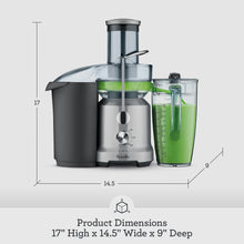Load image into Gallery viewer, Breville BJE430SIL Juicer, One Size, Silver JUC