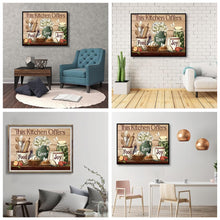 Load image into Gallery viewer, JFYHAB Kitchen Diamond Art Kits for Adults, Food Diamond Painting Kits for Adults Beginners, DIY 5D Diamond Painting with Round Gem Art Kits for Adults for Gift Home Wall Decor 12x16 Inch