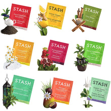 Load image into Gallery viewer, BLUE RIBBON, Stash Tea Bags Sampler Assortment Box (52 Count) 30 Different Flavors Gifts for Her Him Women Men Mom Dad Friends Coworkers Family