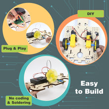 Load image into Gallery viewer, ButterflyEdufields 40in1 STEM Robotics Kits for Kids 8-12 Years | DIY Robots Projects for Kids with Electronics Board & Sensors | Best Educational Homeschooling Gift for 8 10 12 Years | 100+ Parts BTS
