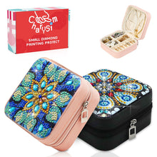 Load image into Gallery viewer, 2 PC Diamond Art Jewelry Boxes for Adults Craft Kits Women Bedazzling Kit