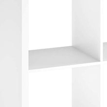 Load image into Gallery viewer, ClosetMaid 6 Cube Storage Shelf Organizer Bookshelf with Open Back, Vertical or Horizontal, Easy Assembly, Wood, White Finish BTC