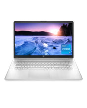 Load image into Gallery viewer, HP 17-inch Laptop, 11th Generation Intel Core i5-1135G7, Iris Xe Graphics, 8 GB RAM, 256 GB SSD, Windows 11 Home (17-cn0025nr,Natural Silver) BTC