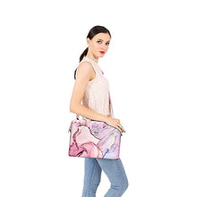 Load image into Gallery viewer, MOSISO Laptop Shoulder Bag 15 inch 2023 M2 A2941/Pro 16 2023-2019 M2 A2780 M1 A2485 A2141,15-15.6 inch Notebook,Polyester Briefcase Sleeve with Belt Marble MO-MBH216 BTC