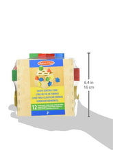 Load image into Gallery viewer, Melissa & Doug Shape Sorting Cube - Classic Wooden Toy With 12 Shapes - Kids Shape Sorter Toys For Toddlers Ages 2+ Puz