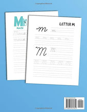 Load image into Gallery viewer, Learning Cursive Handwriting Workbook: Learn Cursive Alphabet & How to Write in Script for Beginners (Cursive Handwriting Books) BKS