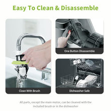 Load image into Gallery viewer, Aeitto Cold Press Juicer Machines, 3.6 Inch Wide Chute, Large Capacity, High Juice Yield, 2 Masticating Juicer Modes, Easy to Clean Slow Juicer for Vegetable and Fruit (Sliver) JUC