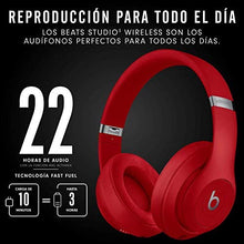 Load image into Gallery viewer, Beats Studio3 Wireless Noise Cancelling Over-Ear Headphones - Apple W1 Headphone Chip, Class 1 Bluetooth, 22 Hours of Listening Time, Built-in Microphone - Red (Latest Model) BTC