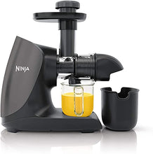 Load image into Gallery viewer, Ninja JC101 Cold Press Pro Compact Powerful Slow Juicer with Total Pulp Control & Easy Clean, Graphite (Renewed), BLACK, 13.78 in Lx6.89 in Wx14.17 in H JUC