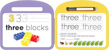 Load image into Gallery viewer, Write & Wipe 123 - Children's Novelty Learning Board Book - Wipe Clean - Educational - Numbers and Counting BKS