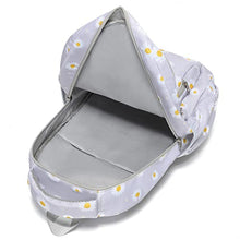 Load image into Gallery viewer, Sunborls Backpack for Girls Teen Girls Bookbag Lightweight High-Capacity School Gifts for Girls Lovely Small Daisy Flower 3pcs(GREY) BTS