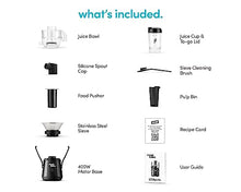 Load image into Gallery viewer, Magic Bullet Mini Juicer with Cup Black JUC