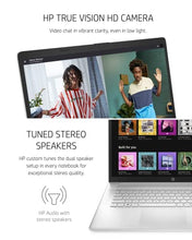 Load image into Gallery viewer, HP 17-inch Laptop, 11th Generation Intel Core i5-1135G7, Iris Xe Graphics, 8 GB RAM, 256 GB SSD, Windows 11 Home (17-cn0025nr,Natural Silver) BTC