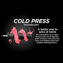 Load image into Gallery viewer, Ninja JC151 NeverClog Cold Press Juicer, Powerful Slow Juicer with Total Pulp Control, Countertop, Electric, 2 Pulp Functions, Dishwasher Safe, 2nd Generation, Charcoal JUC