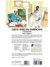 Load image into Gallery viewer, Great Black Americans Coloring Book (Dover Black History Coloring Books) BKS