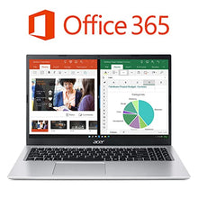 Load image into Gallery viewer, Acer Aspire 1 A115-32-C96U Slim Laptop | 15.6" Full HD Display | Intel Celeron N4500 Processor | 4GB DDR4 | 128GB eMMC | WiFi 5 | Microsoft 365 Personal 1-Year Subscription | Windows 11 Home in S mode