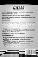 Load image into Gallery viewer, Chess for Beginners: A Complete Overview of the Board, Pieces, Rules, and Strategies to Win BKS