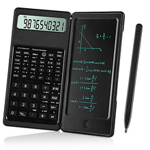 Load image into Gallery viewer, IPepul Scientific Calculators for Students, 10-Digit Large Screen,Math Calculator with Notepad for Middle High School& College(Black)BTS