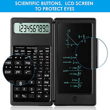 Load image into Gallery viewer, IPepul Scientific Calculators for Students, 10-Digit Large Screen,Math Calculator with Notepad for Middle High School& College(Black)BTS