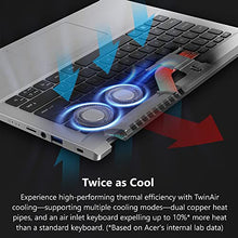 Load image into Gallery viewer, Acer Swift Go 14 Intel Evo Thin & Light Laptop 14" 1920x1200 100% sRGB Touch Display Intel Core i7-1355U Intel Iris Xe 16GB LPDDR5 512GB Gen 4 SSD Killer WiFi 6E AX1675 SFG14-71T-72QV