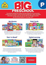 Load image into Gallery viewer, School Zone - Big Preschool Workbook - 320 Pages, Ages 3 to 5, Colors, Shapes, Numbers, Early Math, Alphabet, Pre-Writing, Phonics, Following Directions, and More (School Zone Big Workbook Series) BKS