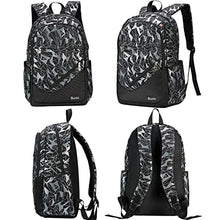 Load image into Gallery viewer, bunie School Backpack for Boys Large Bookbag Boys Backpacks Elementary Middle High School Bags Kids Cool Back Pack Children 7 8 9 10 11 12 13 14 15 16 Years Old (Black) BTS