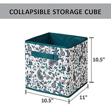 Load image into Gallery viewer, Comfort Spaces 14 Piece Bed in A Bag Comforter Set Include Sheets with 2 Side Pockets - All Season Cozy Bedding and Bedroom Organizer, College Dorm Room Essentials, Twin/Twin XL, Henry, Teal BTC