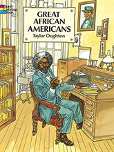 Load image into Gallery viewer, Great Black Americans Coloring Book (Dover Black History Coloring Books) BKS