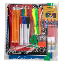 Load image into Gallery viewer, 45 Piece School Supply Kit Grades K-12 - School Essentials Includes Folders Notebooks Pencils Pens and Much More! BTS