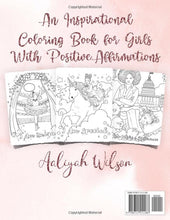 Load image into Gallery viewer, I Am: Empowering Coloring Book for Black and Brown Girls with Natural Curly Hair | Positive Affirmations for African American Girls (Black Girl Books With Positive Affirmations) BKS