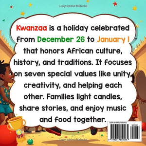 My First Kwanzaa books for kids: Storybook About Culture and Principles of Kwanzaa Holiday to Learn and Celebrate for Kids BKS