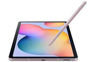SAMSUNG Galaxy Tab S6 Lite 10.4" 64GB WiFi Android Tablet w/ S Pen Included, Slim Metal Design, Crystal Clear Display, Dual Speakers, Long Lasting Battery, SM-P610NZIAXAR, Chiffon Rose BTC
