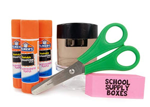 Back to School Supply Box Grades K-5 - School Supply Kit Back to School Essentials - 32 Pieces BTS