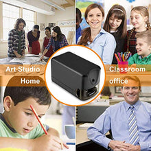 Load image into Gallery viewer, AFMAT Electric Pencil Sharpener, Heavy Duty Classroom Pencil Sharpeners for 6.5-8mm No.2/Colored Pencils, UL Listed Industrial Pencil Sharpener w/Stronger Helical Blade, School Pencil Sharpener BTS

