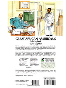 Great Black Americans Coloring Book (Dover Black History Coloring Books) BKS