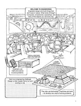 Load image into Gallery viewer, My First Book About Engineering: An Awesome Introduction to Robotics &amp; Other Fields of Engineering (Dover Science For Kids Coloring Books) BKS
