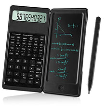 Load image into Gallery viewer, IPepul Scientific Calculators for Students, 10-Digit Large Screen，Math Calculator with Notepad for Middle High School&amp; College（Black）BTS
