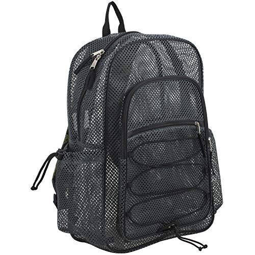 Eastsport Mesh Backpack, Black 