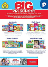 Load image into Gallery viewer, School Zone - Big Preschool Workbook - 320 Pages, Ages 3 to 5, Colors, Shapes, Numbers, Early Math, Alphabet, Pre-Writing, Phonics, Following Directions, and More (School Zone Big Workbook Series) BKS
