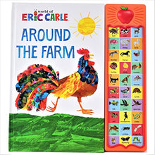 Load image into Gallery viewer, World of Eric Carle, Around the Farm 30-Button Animal Sound Book - Great for First Words - PI Kids BKS
