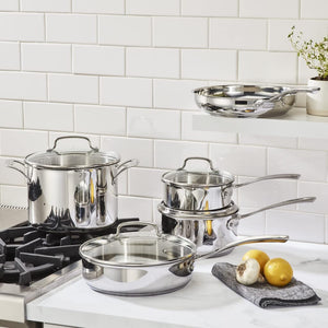 Cuisinart 87P-9 Home Gourmet  Stainless Steel 9-Pc Set,Silver