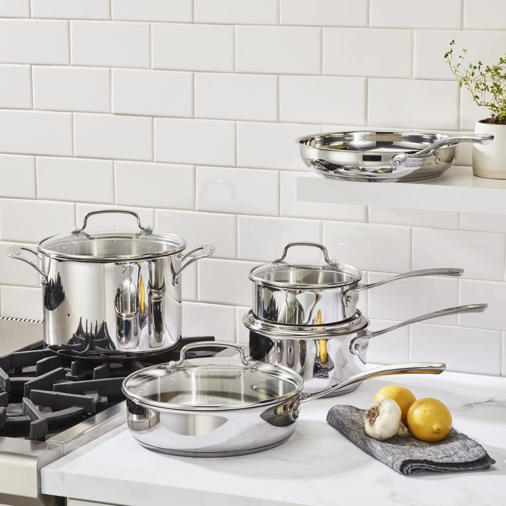 Cuisinart 87P-9 Home Gourmet  Stainless Steel 9-Pc Set,Silver