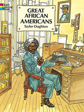 Load image into Gallery viewer, Great Black Americans Coloring Book (Dover Black History Coloring Books) BKS
