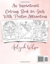 Load image into Gallery viewer, I Am: Empowering Coloring Book for Black and Brown Girls with Natural Curly Hair | Positive Affirmations for African American Girls (Black Girl Books With Positive Affirmations) BKS
